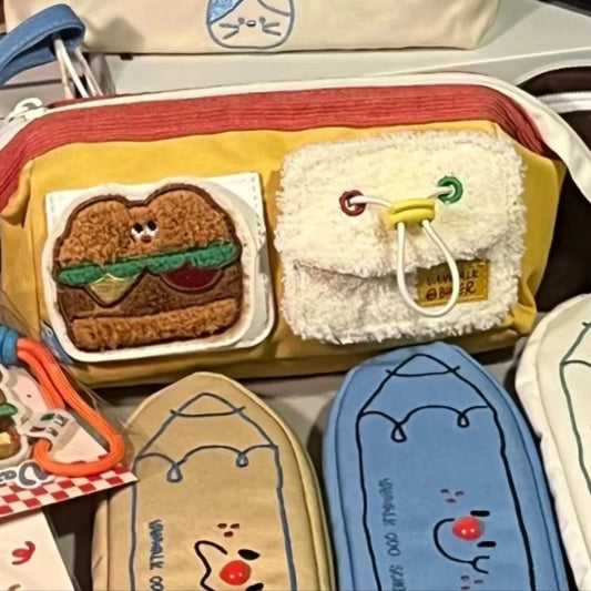 Bear Burger Pencil Case